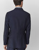 blazer of wool / mohair / silk flat blue slim fit - demo-trendify (5)