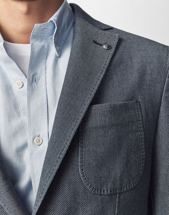 cotton blazer with structure detail - demo-trendify (4)
