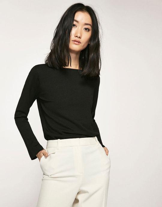 sweater with detail of sleeves to the mouth of bell - demo-trendify