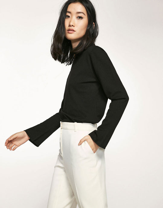 sweater with detail of sleeves to the mouth of bell - demo-trendify (2)