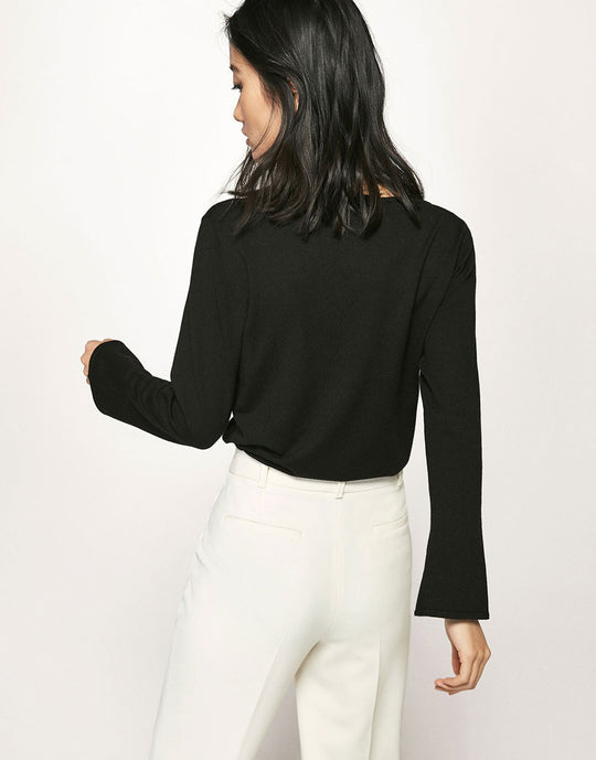 sweater with detail of sleeves to the mouth of bell - demo-trendify (5)